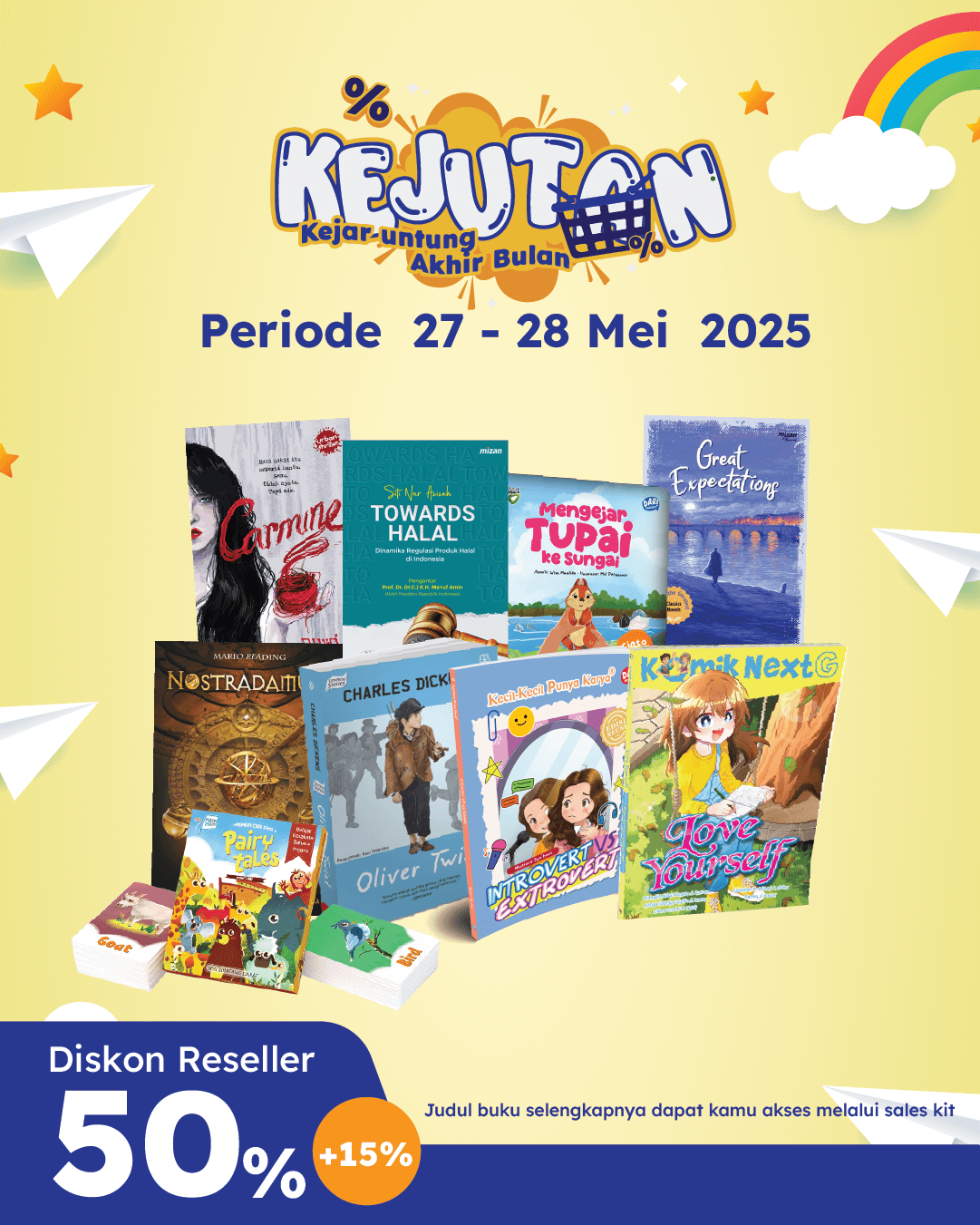 KEJUTAN SPECIAL 50 PERSEN