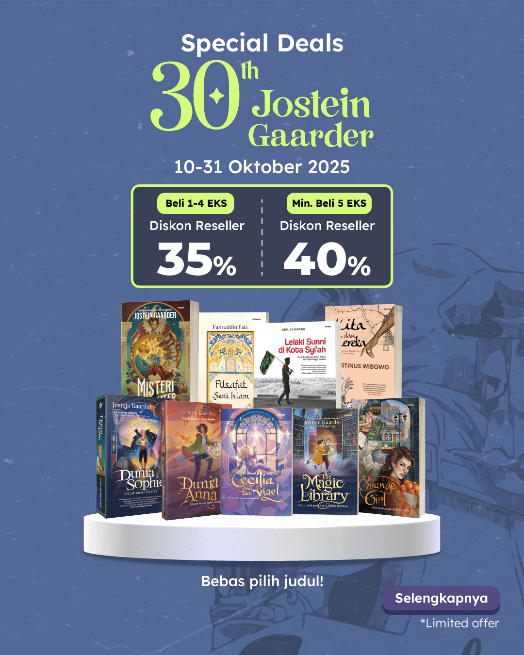 30TH JOSTEIN GAARDER