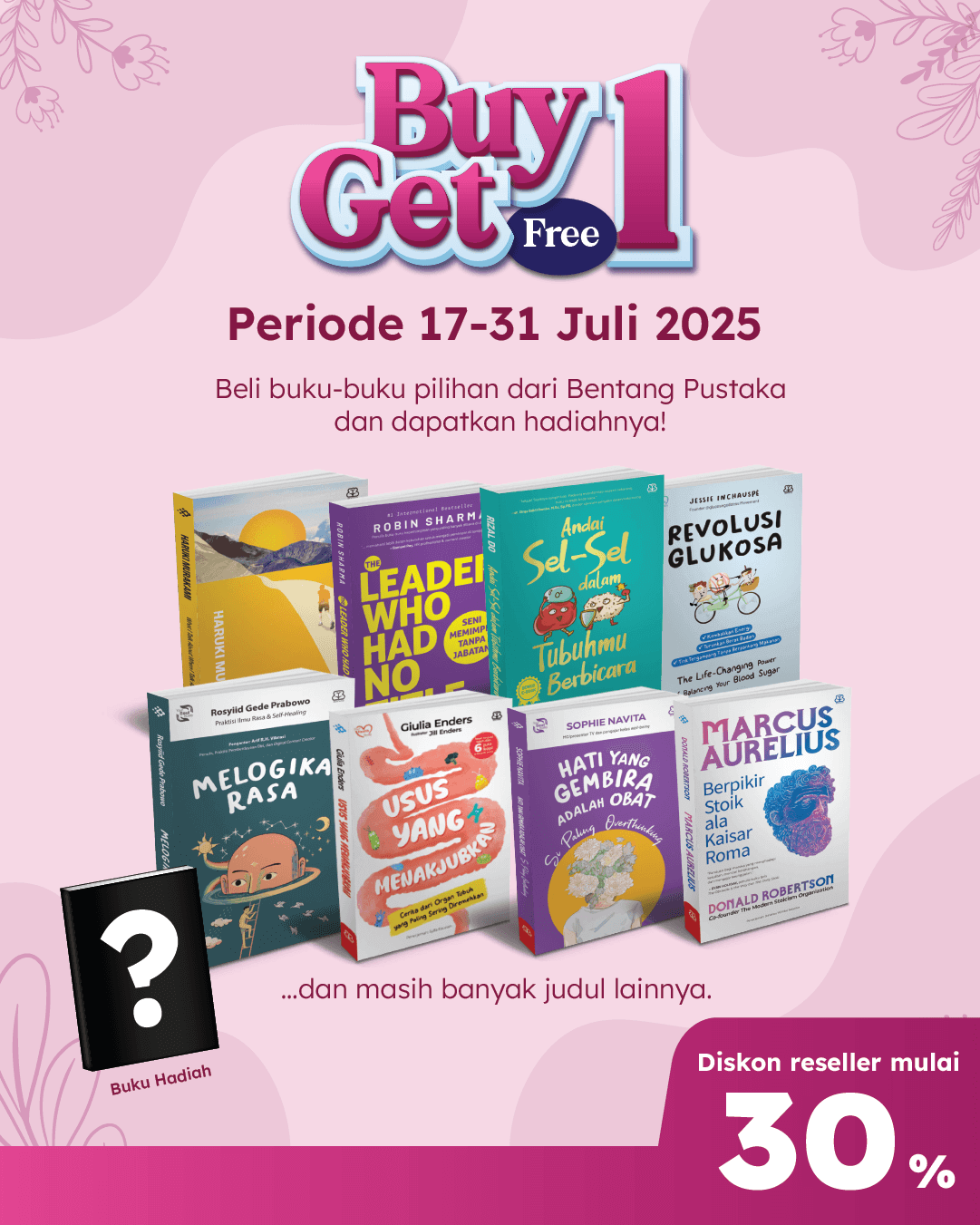 BUY 1 GET 1 BENTANG