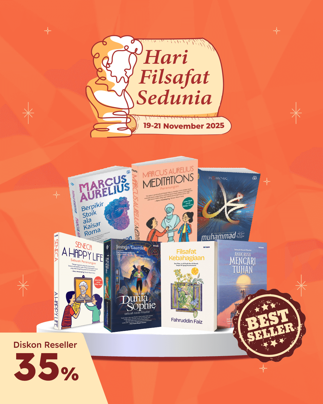 BEST SELLER HARI FILSAFAT