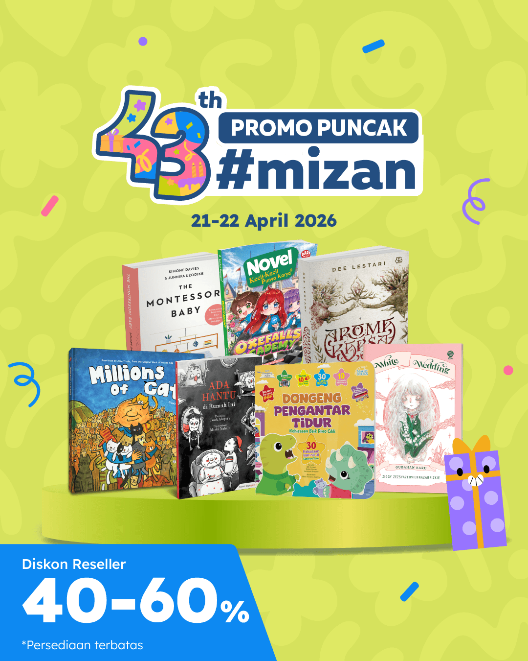 PUNCAK 43 TAHUN MIZAN
