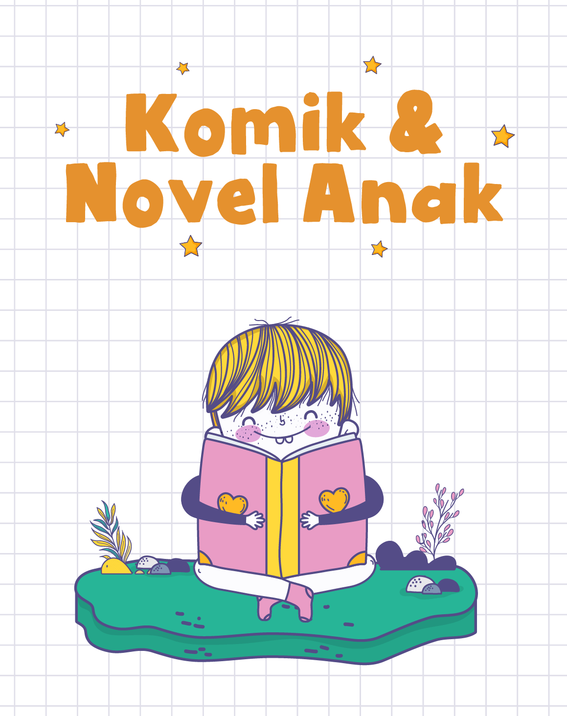 KOMIK DAN NOVEL ANAK