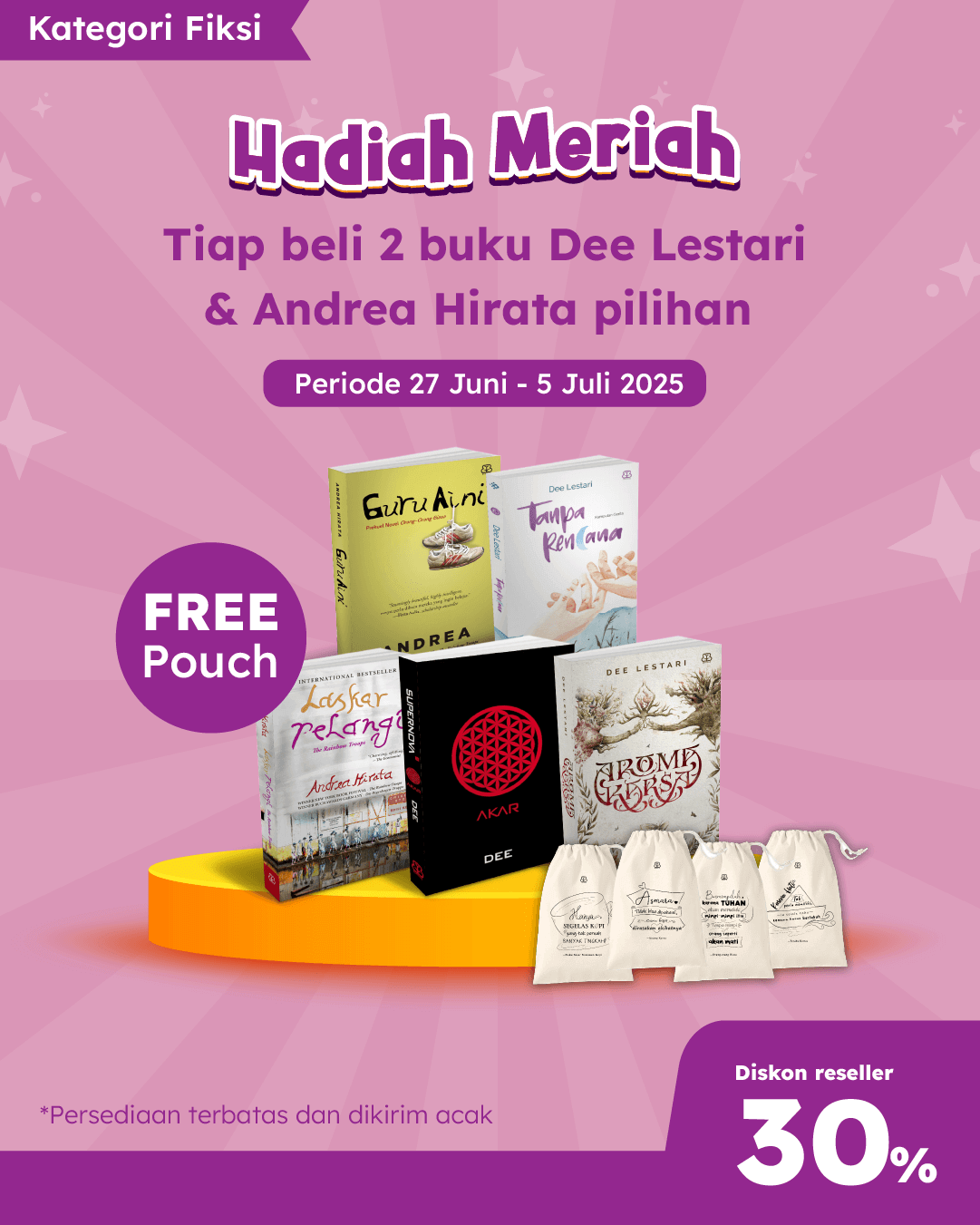 BENTANG BERHADIAH POUCH