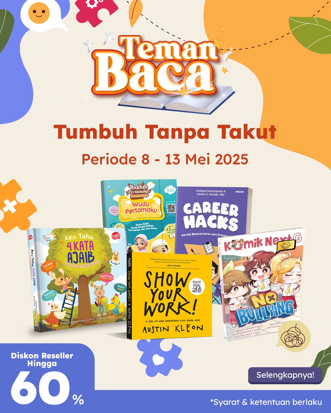 TEMAN BACA (TUMBUH TANPA TAKUT)