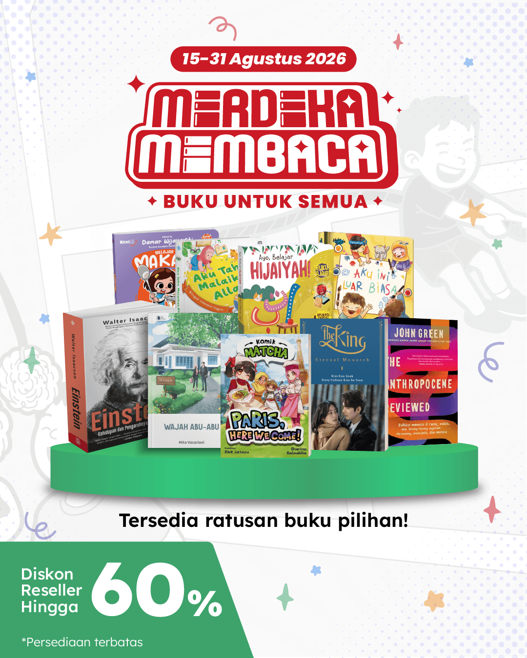 MERDEKA MEMBACA UNTUK SEMUA
