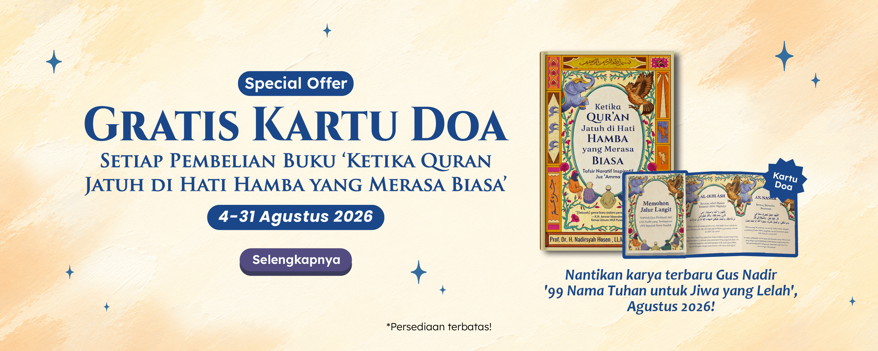 KETIKA QURAN + STIKER DOA