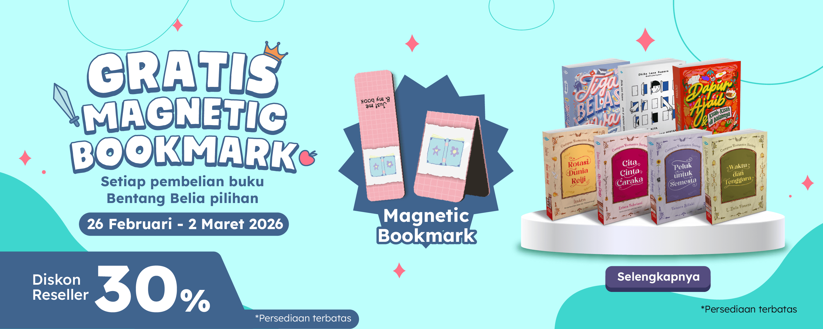 BENTANG BELIA DPT BOOKMAGNETIC