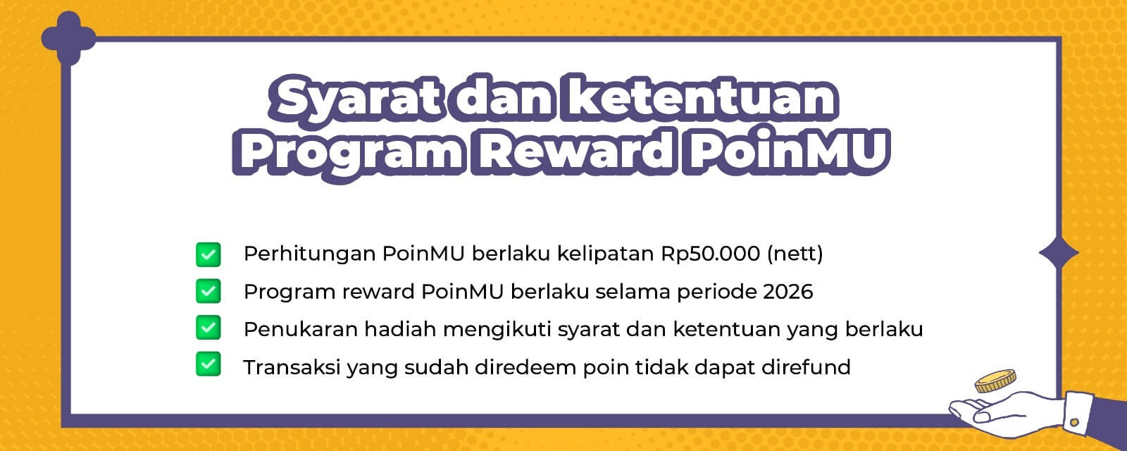 SYARAT & KETENTUAN POIN 2026