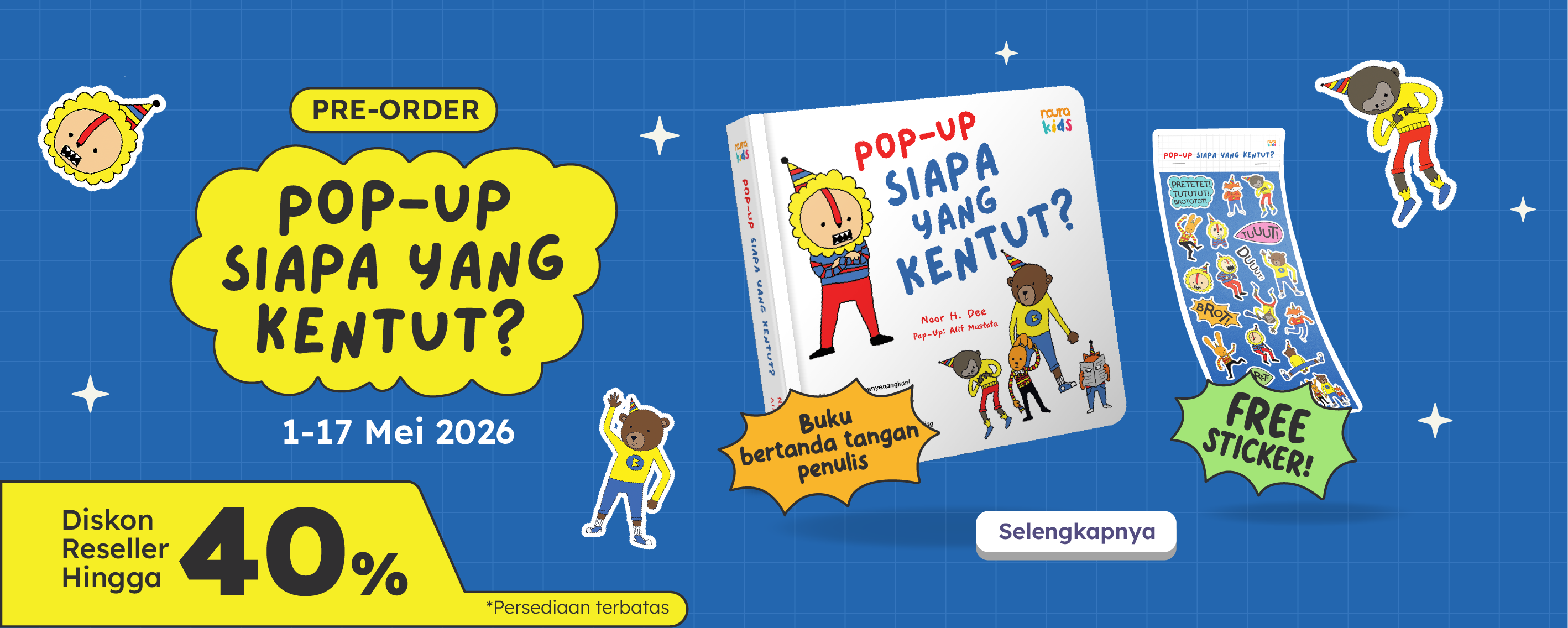 POP UP KENTUT